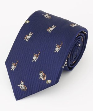  【JOKE TIE COLLECTION】猫に小判 ネクタイ