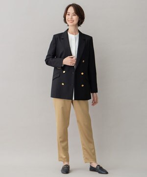  【洗える】ヘビーサテン イージーパンツ