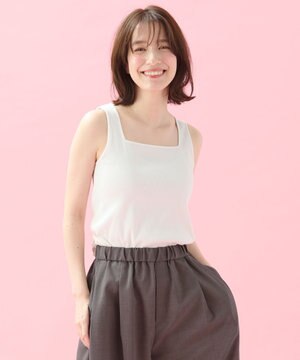【新色追加】スクエアタンクトップ