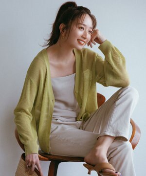 メッシュカーディガン