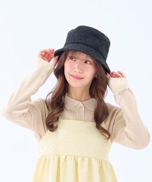  estaa 変わりコール バケットハット／サイズ調整可／手洗い