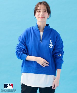 【洗濯機可/UVケア】MLB/メジャーリーグベースボール ジップスウェット