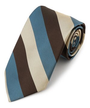  【JAPANESE TWILL&REPPE STRIPE COLLECTION】 レジメンタル ネクタイ