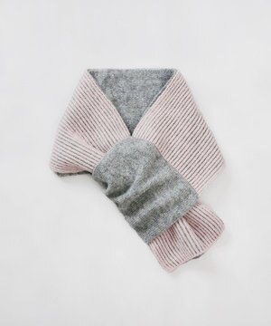  LANVIN COLLECTION（ランバン コレクション） カシミヤ１００％ニットキャンディマフラー