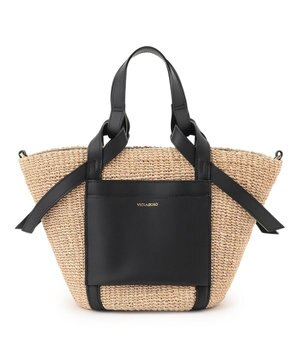  VIOLAd'ORO アバカ 2WAY トートバッグ