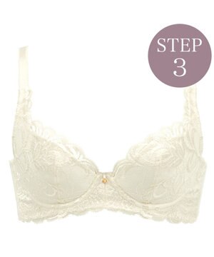  【BRADELIS New York / 育乳STEP3 持ち上げる】ヴィオラステップ３ブラ23S1   美しいデコルテを作るブラ