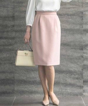  【KUMIKYOKU NAVY】コンフォータブルドレープ コクーンスカート