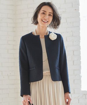  MIXスラブツイード ジャケット