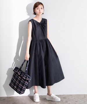  【岡崎紗絵さん着用・WEB＆一部店舗限定カラーあり】RIBBON BOND DRESS ドレス
