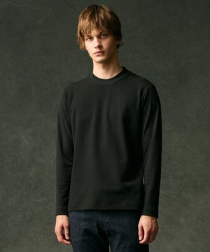  【エコ素材和紙使用/日本素材/日本縫製/軽量/通気性/速乾性】和紙フライス×ハニカムＴシャツ