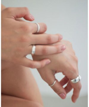  シルバー925  シンプル リング