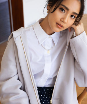  ダンボールジャージー ジップ パーカー