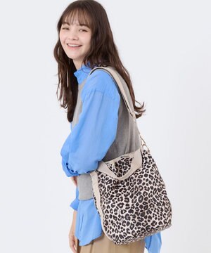  CONVERTIBLE BUCKET BAG/ラテレオパード