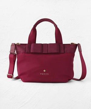 【大人百花掲載】【撥水】RIBBON BRICK TOTE M トートバッグ M