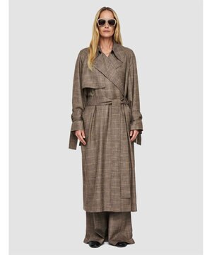  ウールバンブー　ロングコート