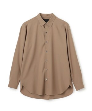  【HIGH GRADE LINE】テックウールポプリン　レギュラーカラーシャツ
