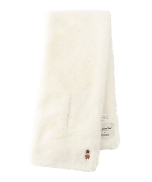  MACKINTOSH PHILOSOPHY バッキンガムベア付きフェイクファーマフラー