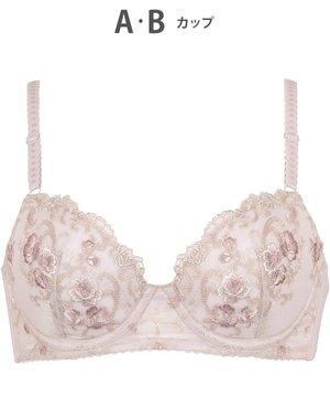  ブラジャー 軽くしなやかな樹脂ワイヤー ソフトなつけごこち ボリューム調整が可能 【しなやかワイヤーブラ】 Aカップあり 小さいサイズ ブラ KB2427 ウイング／ワコール