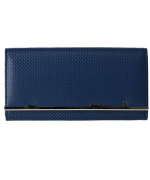  クロスエンボス 長財布