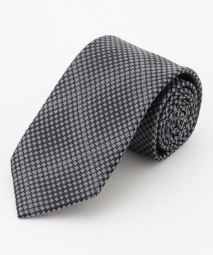  【日本製】グラデーションハウンドトゥース 　ネクタイ