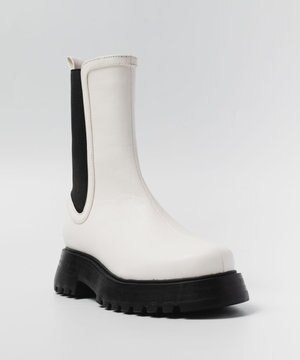  【PRECIEUX JOUET/プレシュウジュエ】トラックソールミドルサイドゴアブーツ