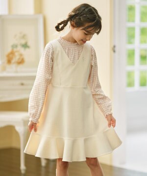  【150-160㎝】ダンボールニット ジャンスカ