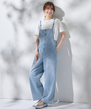 デニムサロペット