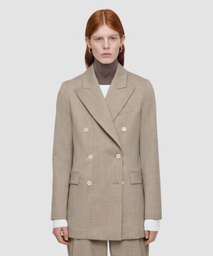  メランジストライプ　ジャケット