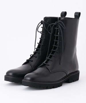  レースアップ ショート ブーツ