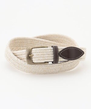  【イタリア素材・ストレッチ・日本製】 コットンメランジストレッチ ベルト