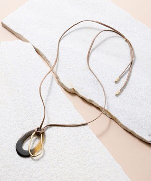  【CLASSY.6月号掲載】ホーンリング ネックレス