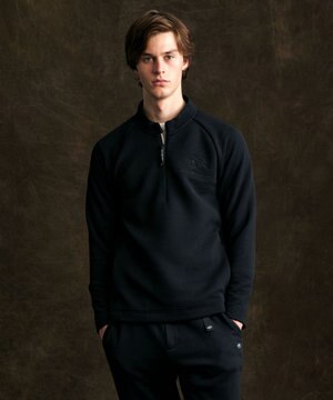  【雑誌掲載/吸湿発熱/保温】 ミズノコラボ BREATH-THERMOハーフZIPプルオーバー