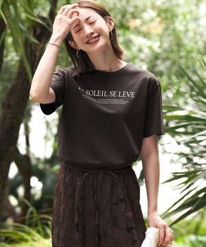  LE SOLEIL SE LEVE ロゴ Tシャツ