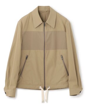  GASSED LIGHT TWILL ZIP BLOUSON