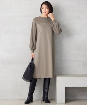  【洗える】エアーポンチ ワンピース