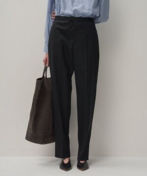  COMPACT WOOL | タックパンツ