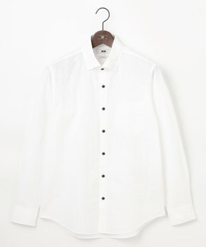  【オーガニックコットン使用】 オーガニックコードストライプ シャツ