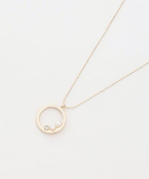  リングジュエル調 ネックレス