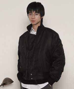  ナイロンスタンドブルゾン