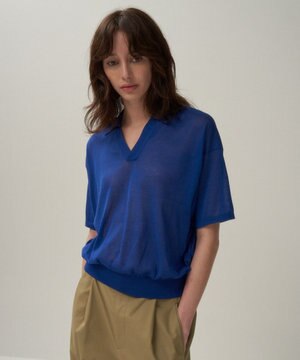  COMPACT COTTON | スキッパーポロセーター