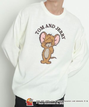  JERRY　シャギージャガードニット