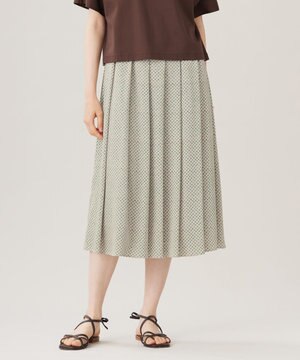  【セットアップ対応・洗える】サテンアムンゼン スカート