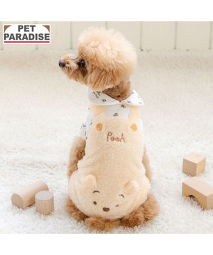  ディズニー くまのプーさん ふわふわロンパース 《蜂柄》 小型犬
