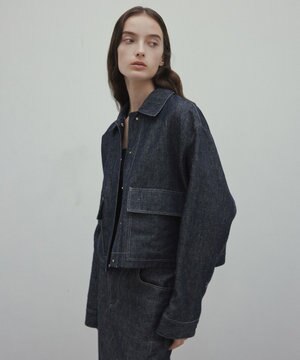 【洗える】CUPHEA / アウトポケットジャケット