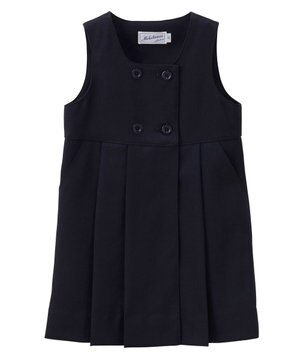  【ミキハウス】【95-140cm】 ウール素材のジャンパースカート