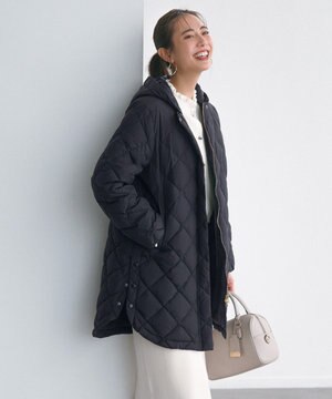 【自宅で洗濯OK / 軽量で暖かい】TAIONコラボ 2WAY キルティングダウン