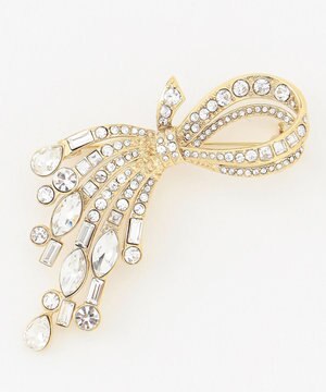  ハーフリボンブローチ