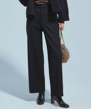  【CLASSY.2月号掲載/洗える】TRストレッチギャバ ワイドパンツ