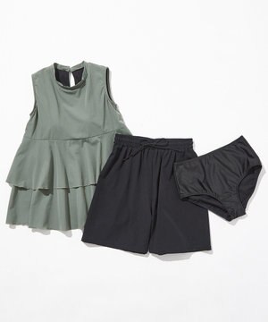  【3SET】ティアード スイムウェア