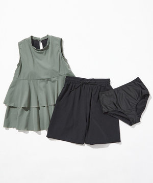 【3SET】ティアード スイムウェア